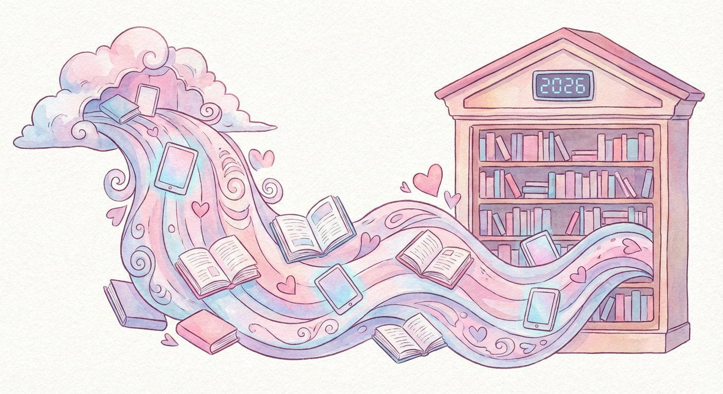 Illustration for The Algorithm of Attraction: How AI Is Reshaping Romance Publishing